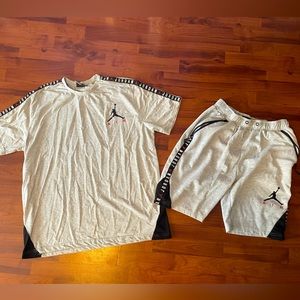 Jordan’s T-shirt and shorts matching clothing set!